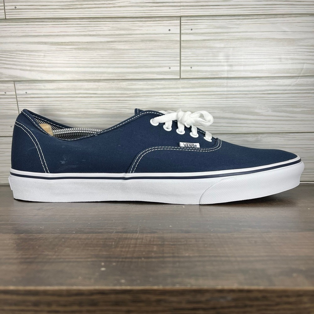 Vans Authentic Men's Blue Shoes - Men's Size 15